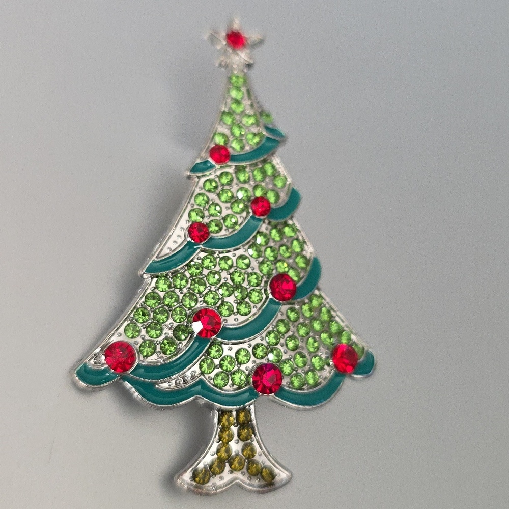 Christmas Tree  BROOCH CHRISTMAS FASHION JEWELRY
